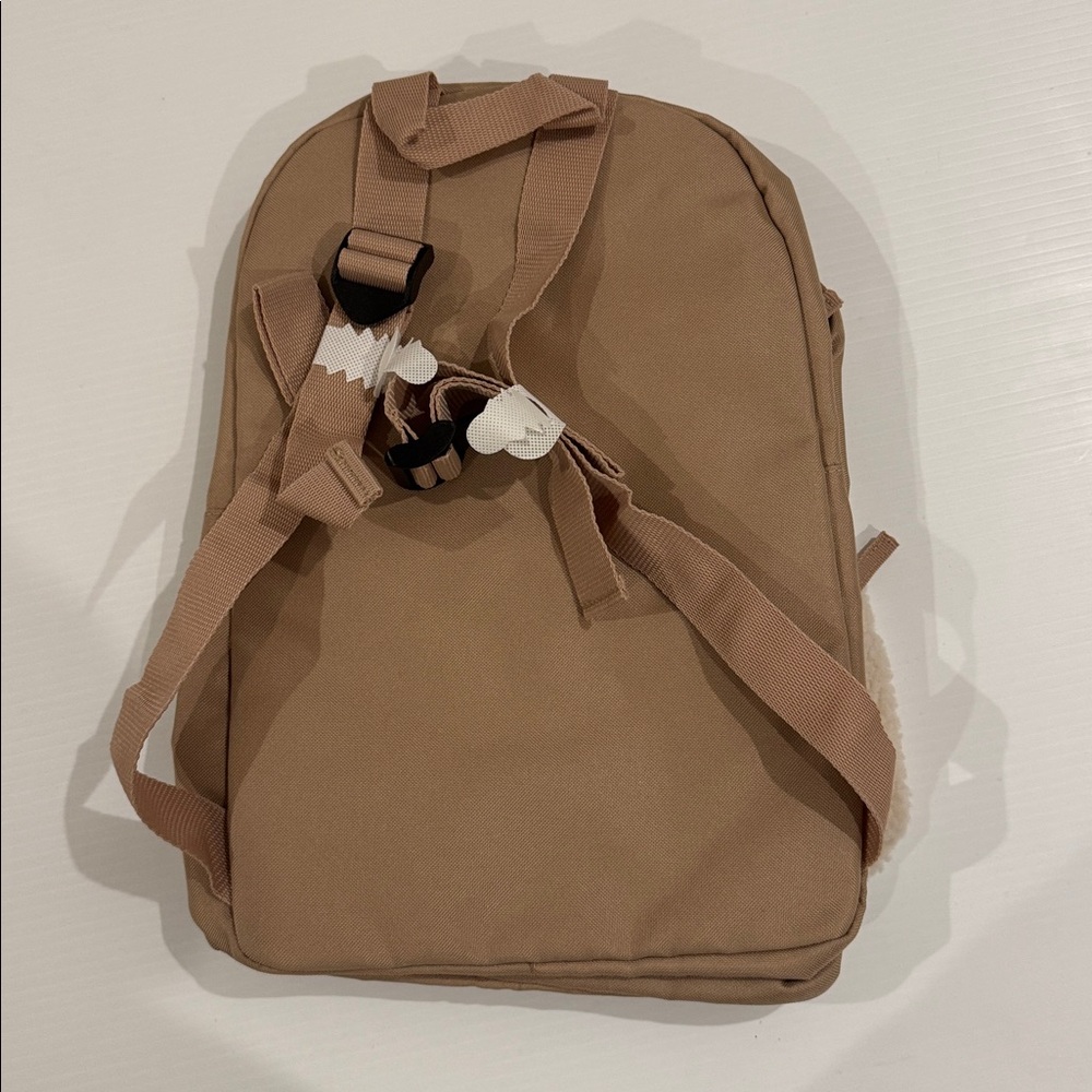 DSW Brown and Cream Backpack NWT - Picture 5 of 6